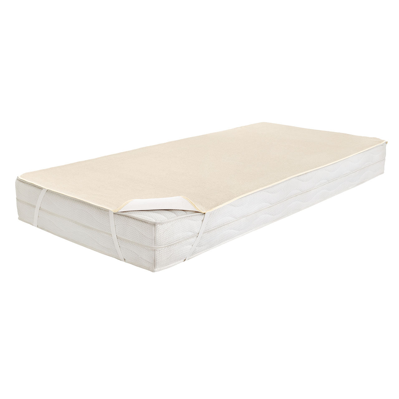 Dormisette Protect & Care Molton Baumwoll-Leinen Matratzenauflage, wasserdicht