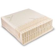 Baumberger Varia Solo Comfort Naturlatex Öko Matratze mit Bio Baumwolle Bezug