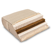 Baumberger PiuMa Coko Naturlatex / Kokosfaser Öko Matratze mit Bio Baumwolle / Leinen Bezug