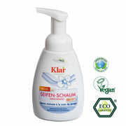 Klar Seifen Schaum