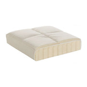 Prolana Luna Naturlatex Topper mit Baumwolle / Schurwolle Bezug