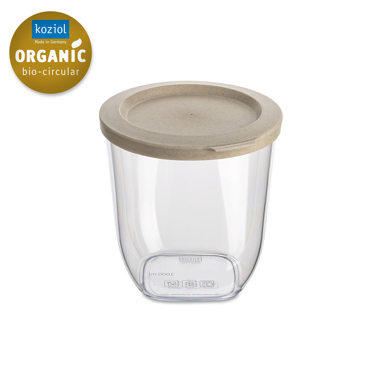Koziol Connect Dry Storage Vorratsdose aus Bio Plastik