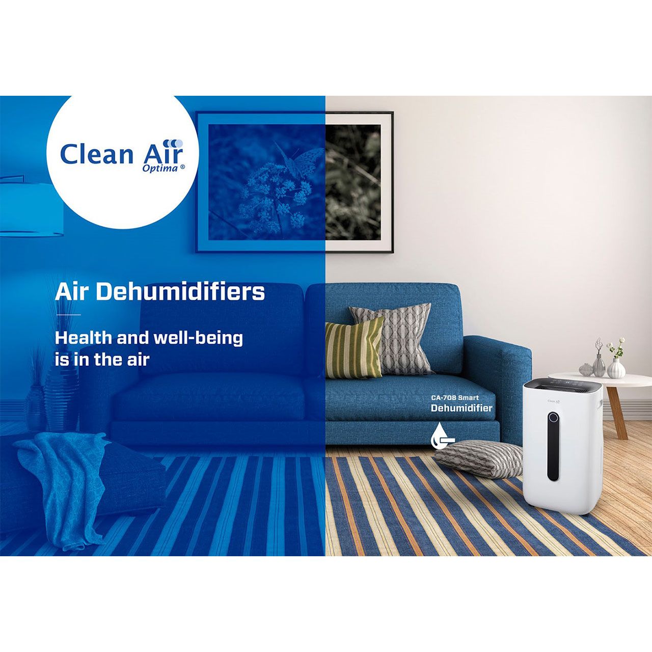 Clean Air Optima® CA-708 Smart Luftentfeuchter