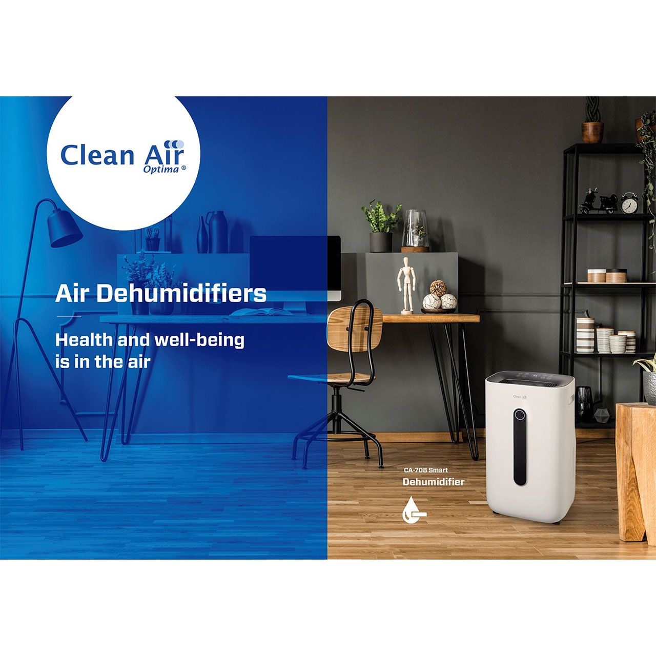 Clean Air Optima® CA-708 Smart Luftentfeuchter