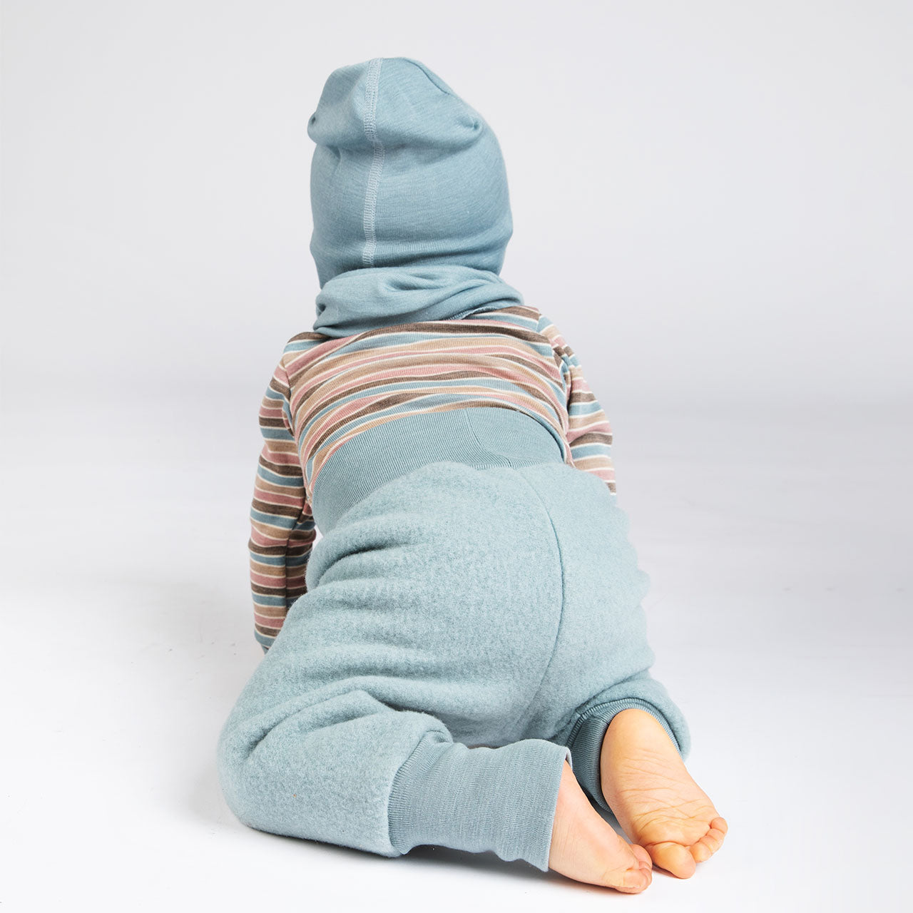 Engel Schlupf-Babyhose mit Bund aus Bio Wolle