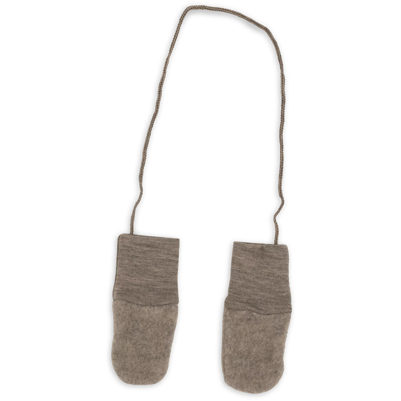 Engel Baby Fäustel ohne Daumen aus Merinoschurwolle/Fleece
