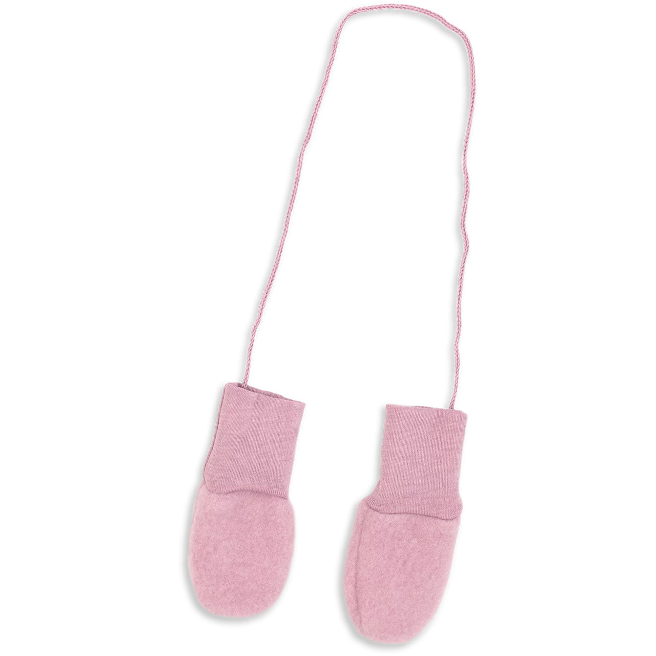 Engel Baby Fäustel ohne Daumen aus Merinoschurwolle/Fleece