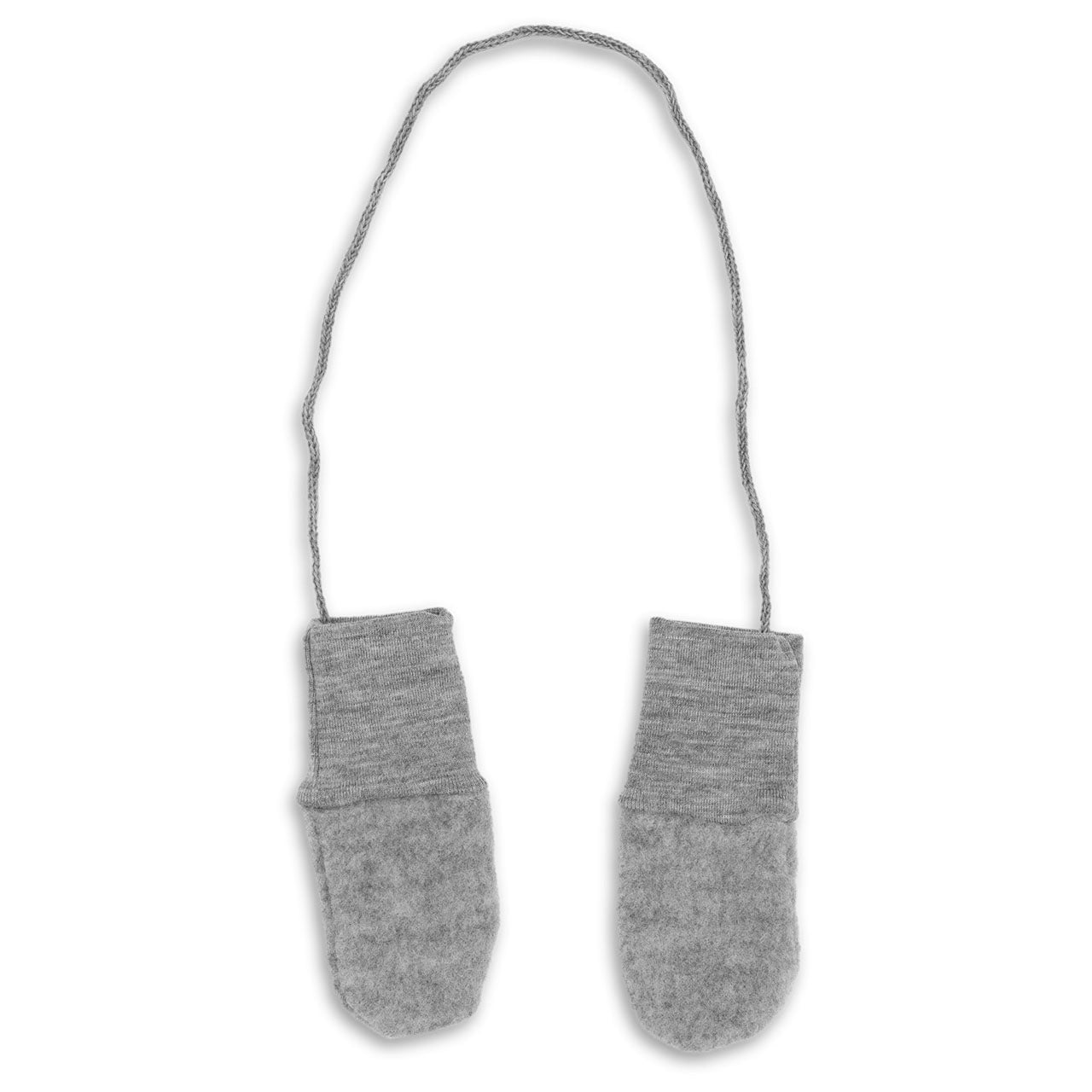 Engel Baby Fäustel ohne Daumen aus Merinoschurwolle/Fleece