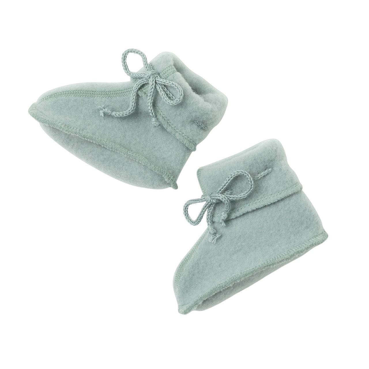 Engel Baby Schühchen mit Bändel aus Merinoschurwolle/Fleece