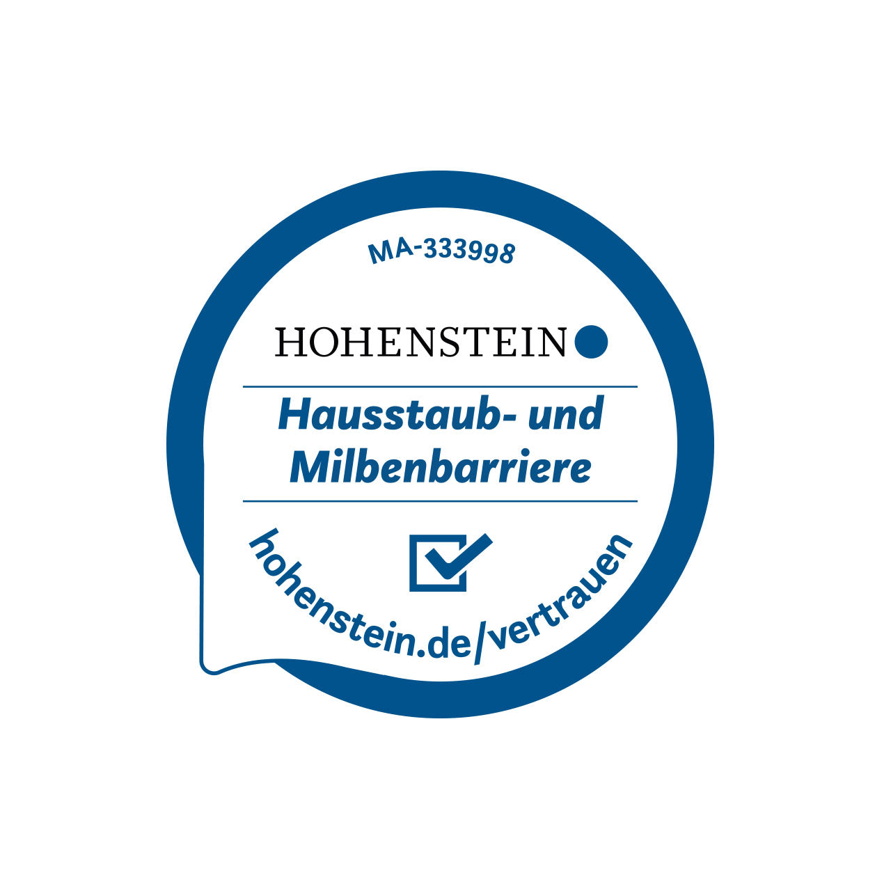 Softsan® Milbenschutz Reiselaken aus Bio Baumwolle
