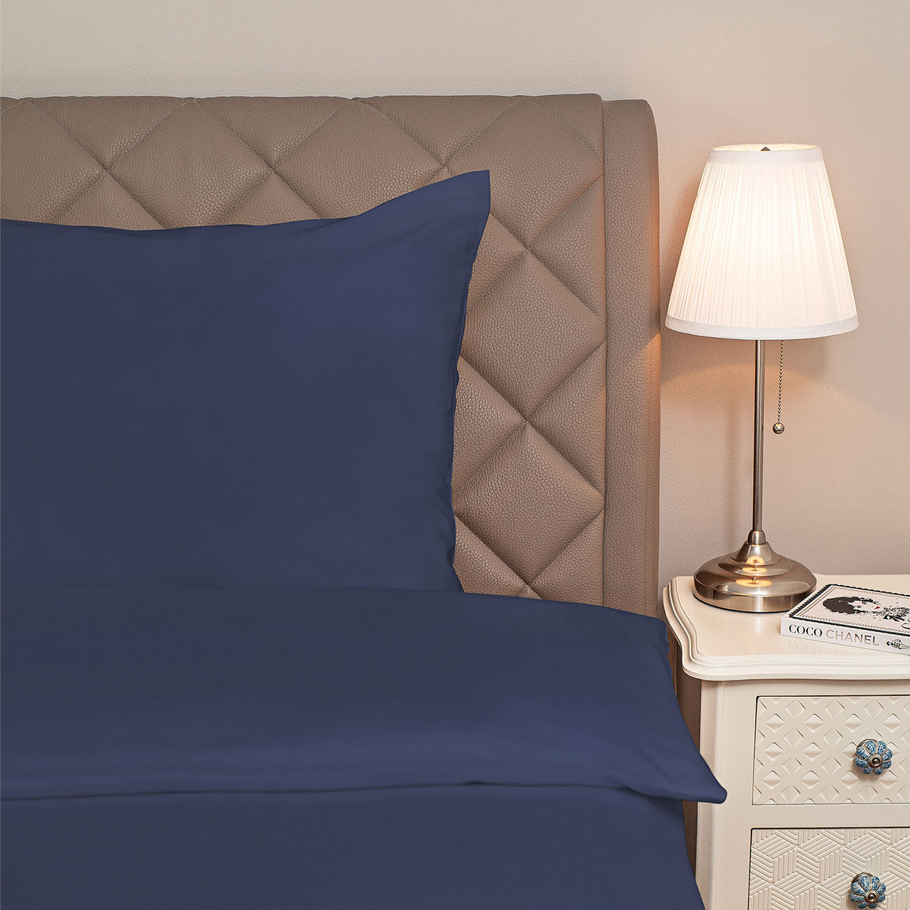 Hefel Classic Uni Kissenbezug aus TENCEL™ Edelsatin