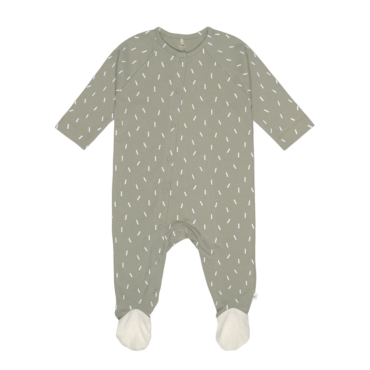 Lässig Cozy Colors Babyschlafanzug mit Fuß aus Bio Baumwolle