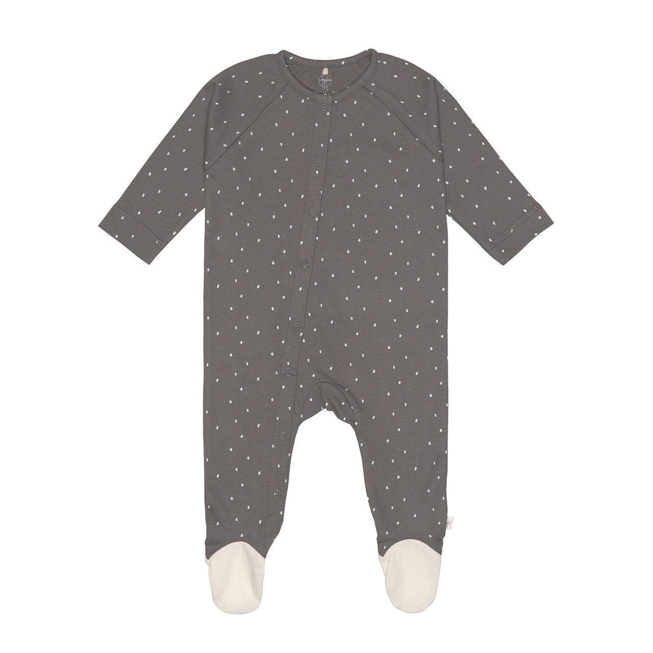 Lässig Cozy Colors Babyschlafanzug mit Fuß aus Bio Baumwolle
