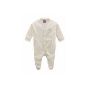 Living Crafts Dolphin Babyschlafanzug mit Fuß aus Bio Baumwolle