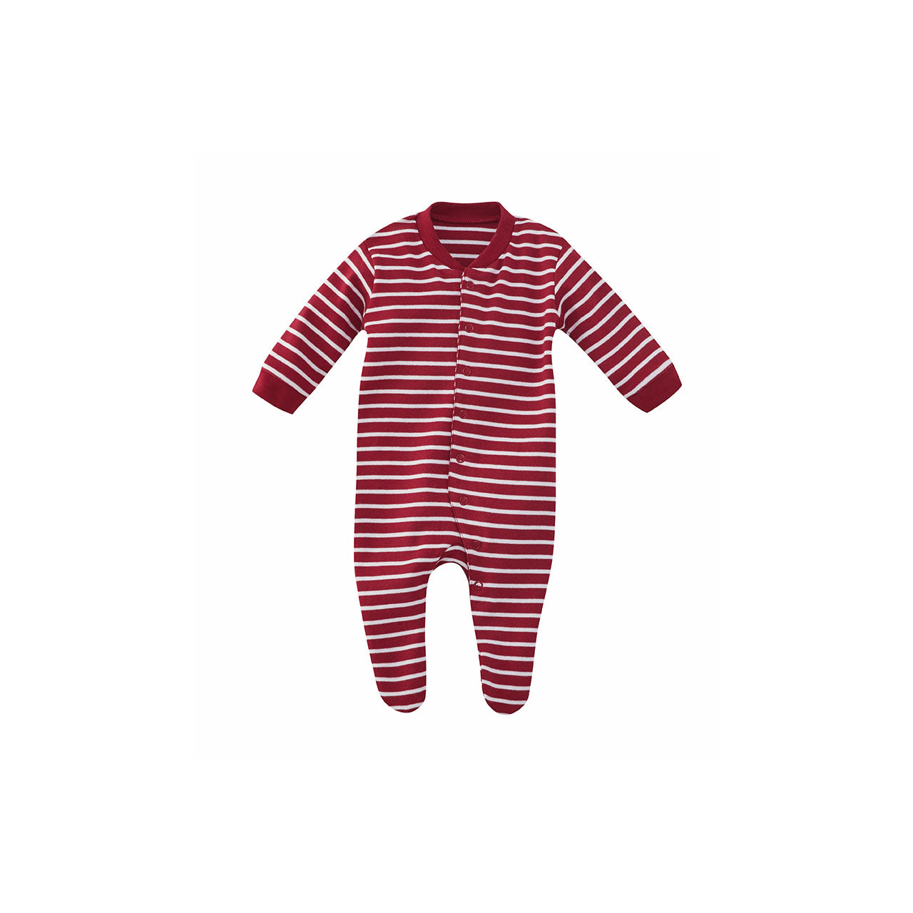 Living Crafts Dolphin Babyschlafanzug mit Fuß aus Bio Baumwolle