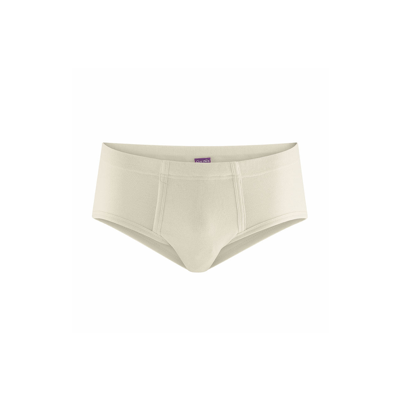 Living Crafts Julius Herren-Unterhose mit Eingriff aus Bio Baumwolle