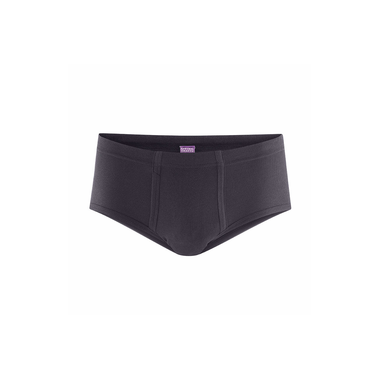 Living Crafts Julius Herren-Unterhose mit Eingriff aus Bio Baumwolle