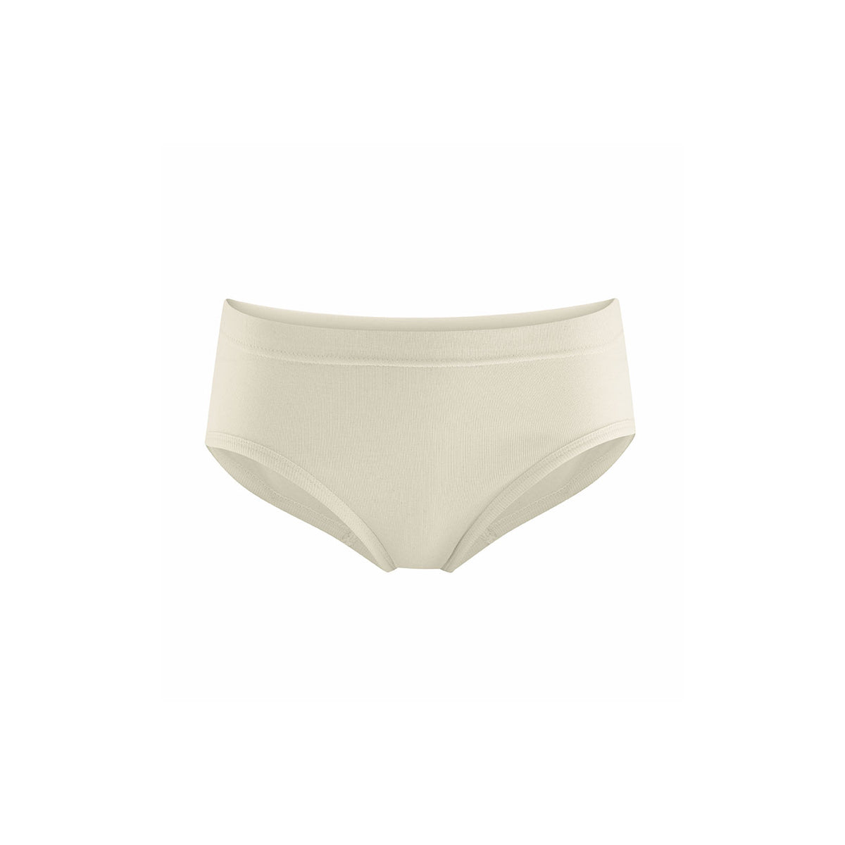 Living Crafts Jade Taillen-Slip aus Bio-Baumwolle in natural, Frontalansicht