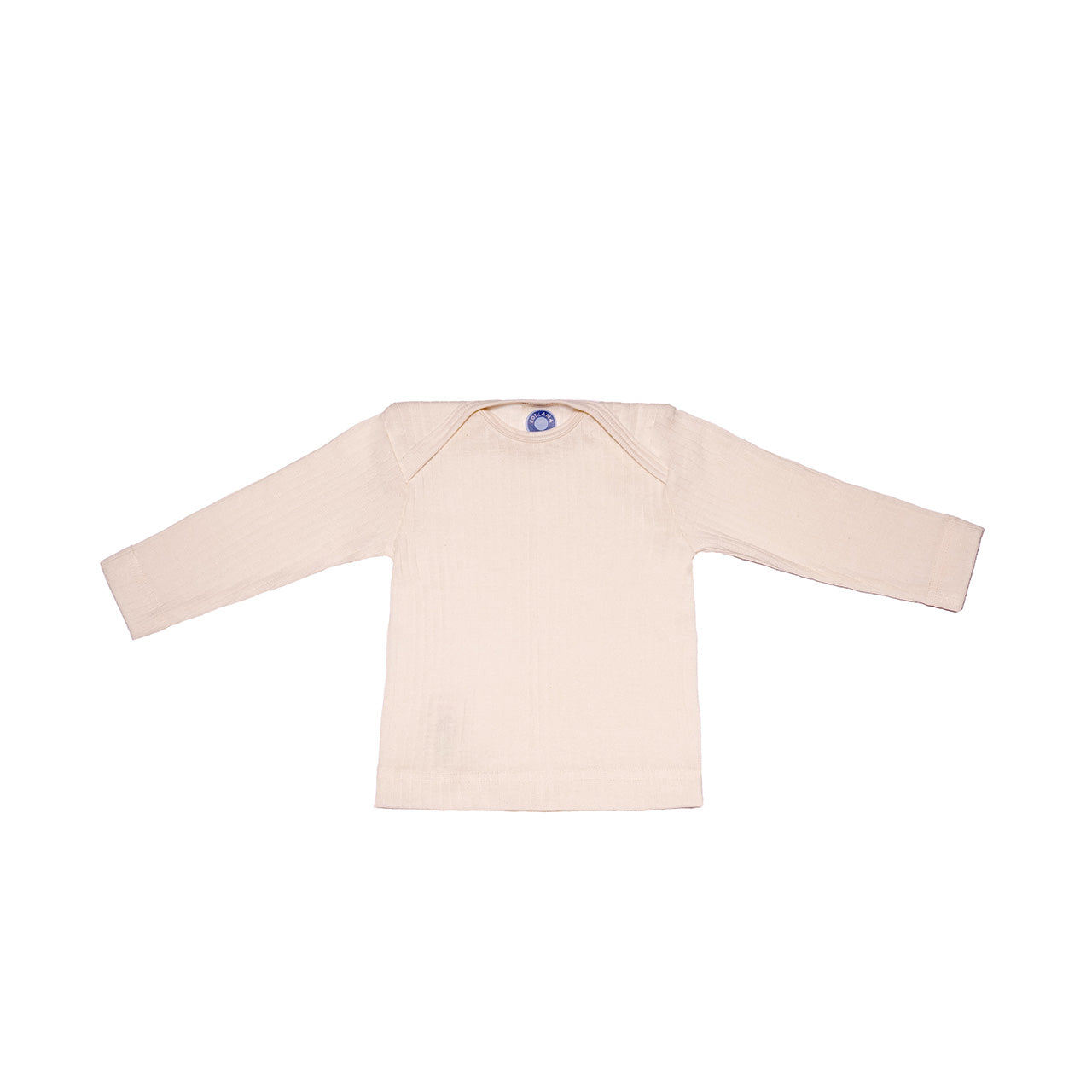 Cosilana Baby Langarm-Shirt aus Bio Baumwolle / Bio Wolle / Seide