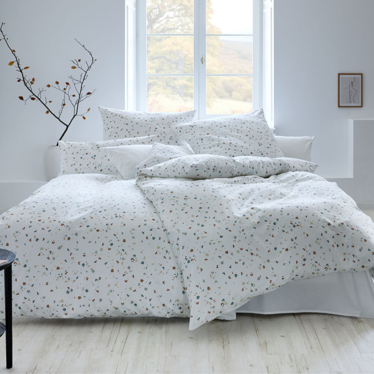 Cotonea Minori Bettwäsche Set aus Bio Baumwoll Satin