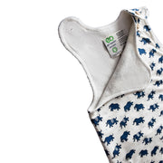 Ege Organics Kurzarm Babyschlafsack aus Bio Baumwoll Frottee