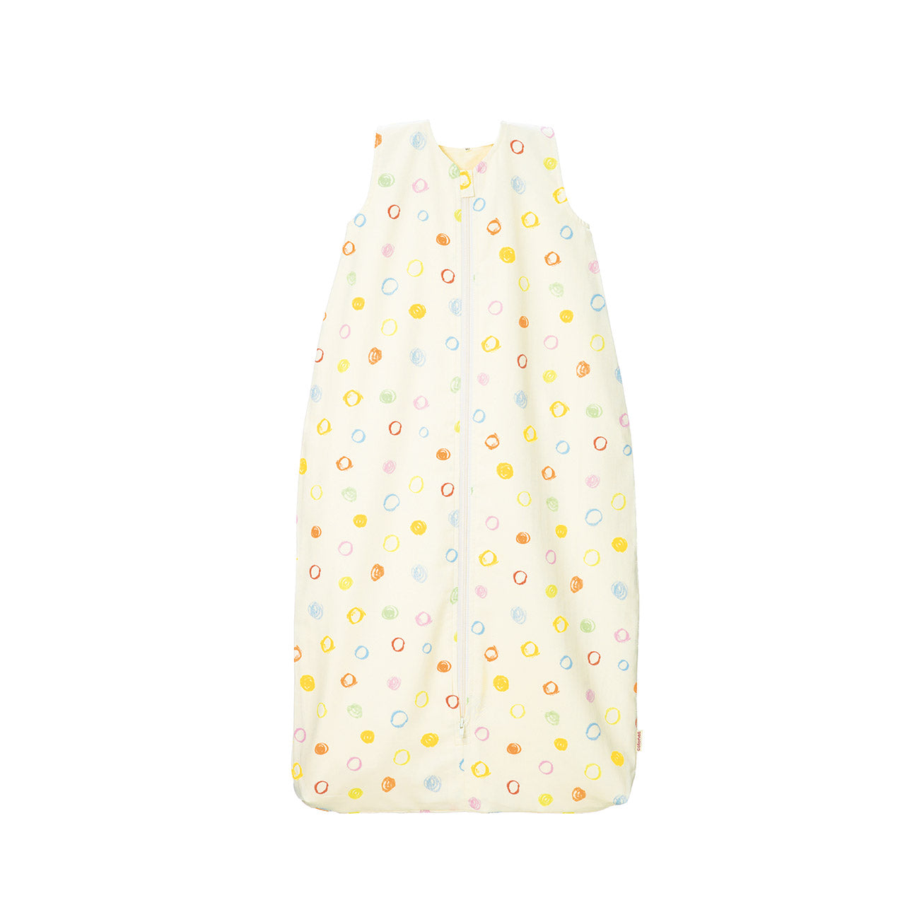 Cotonea Baby Winterschlafsack aus Bio Baumwolle Satin & Teddy-Plüsch