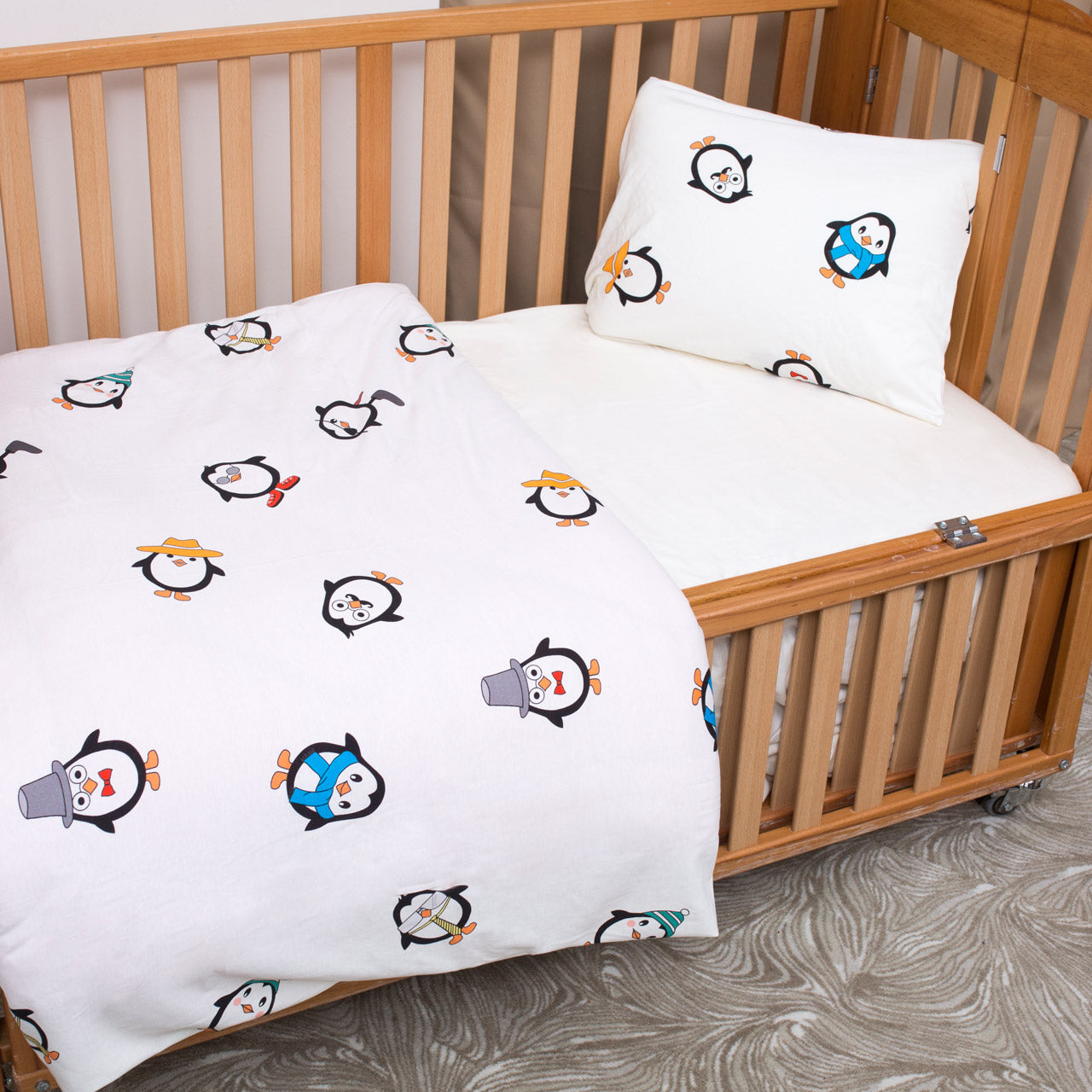 Ege Organics Bettwäsche Set für Kinder aus Bio Baumwolle Jersey