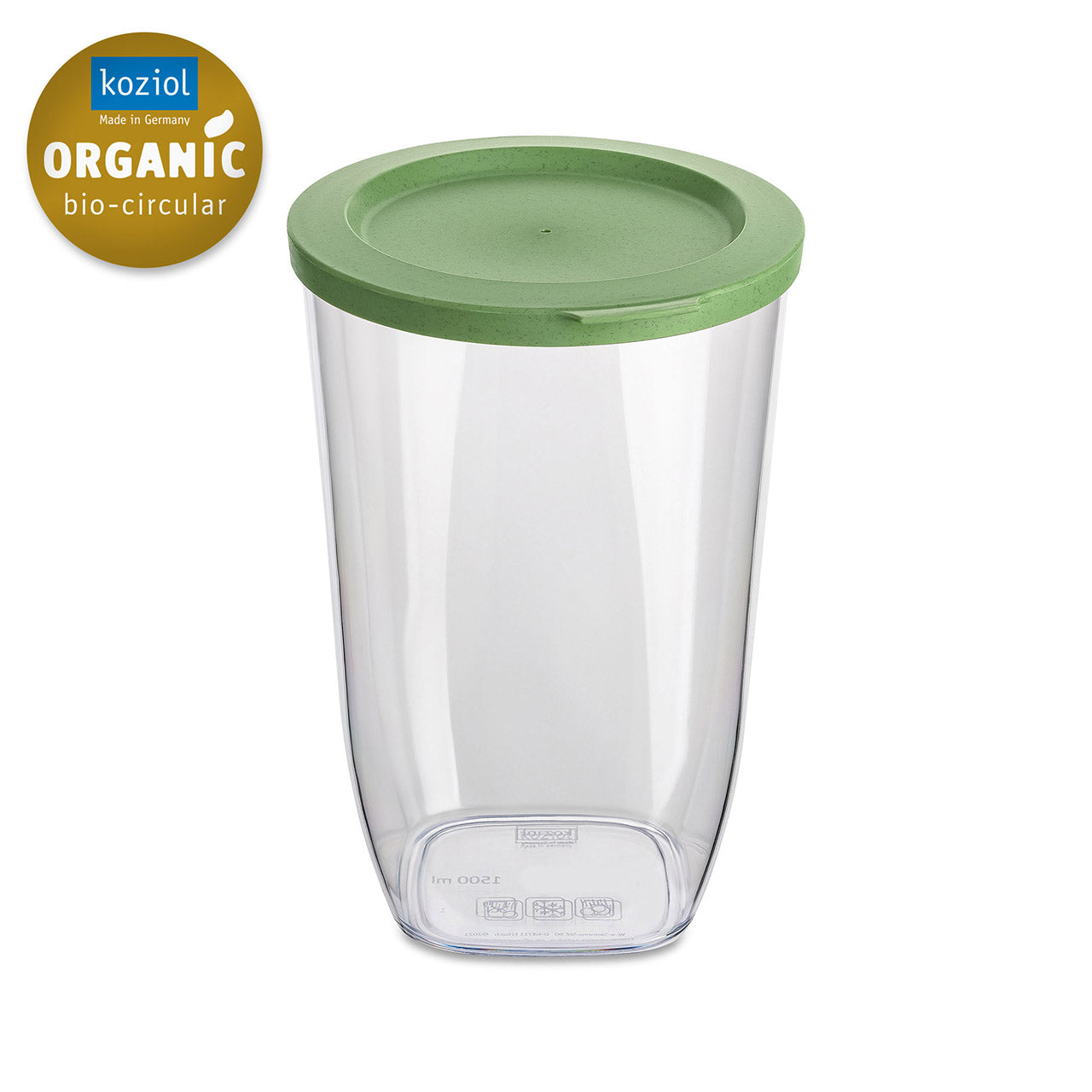 Koziol Connect Dry Storage Vorratsdose aus Bio Plastik