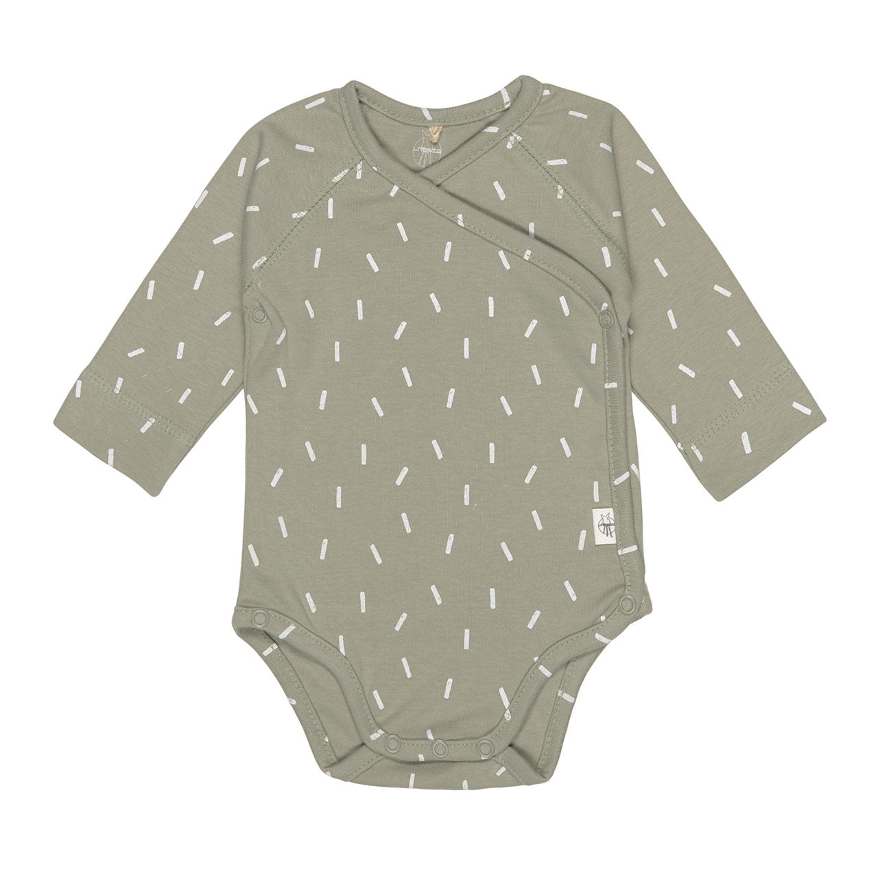 Lässig Cozy Colors Baby-Wickelbody Langarm aus Bio Baumwolle