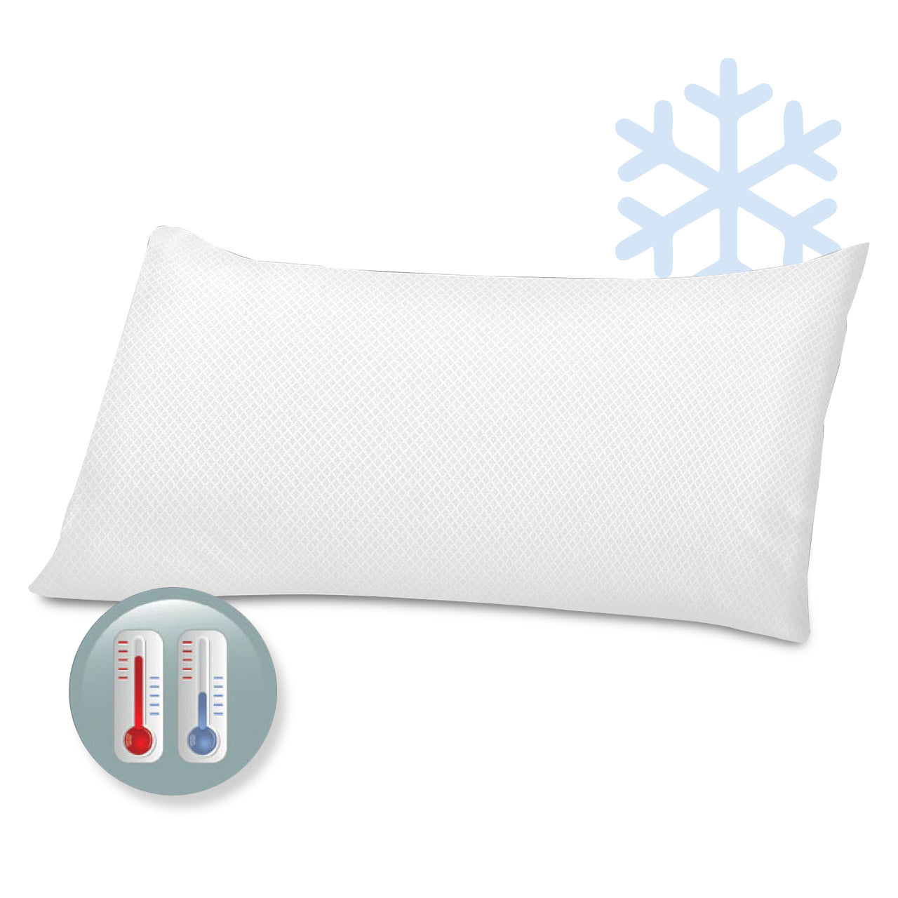 Velfont® Kissenbezug Thermo Comfort Frost