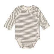 Lässig Cozy Colors Baby-Wickelbody Langarm aus Bio Baumwolle