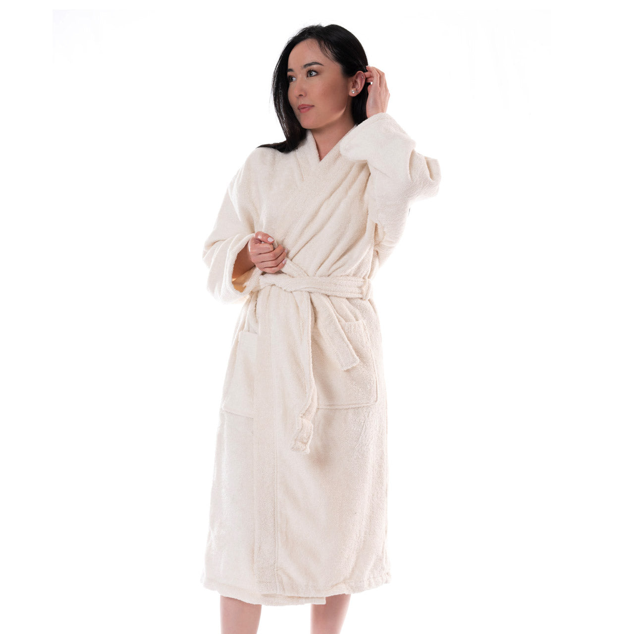 Ege Organics Frottee Unisex Bademantel aus Bio Baumwolle