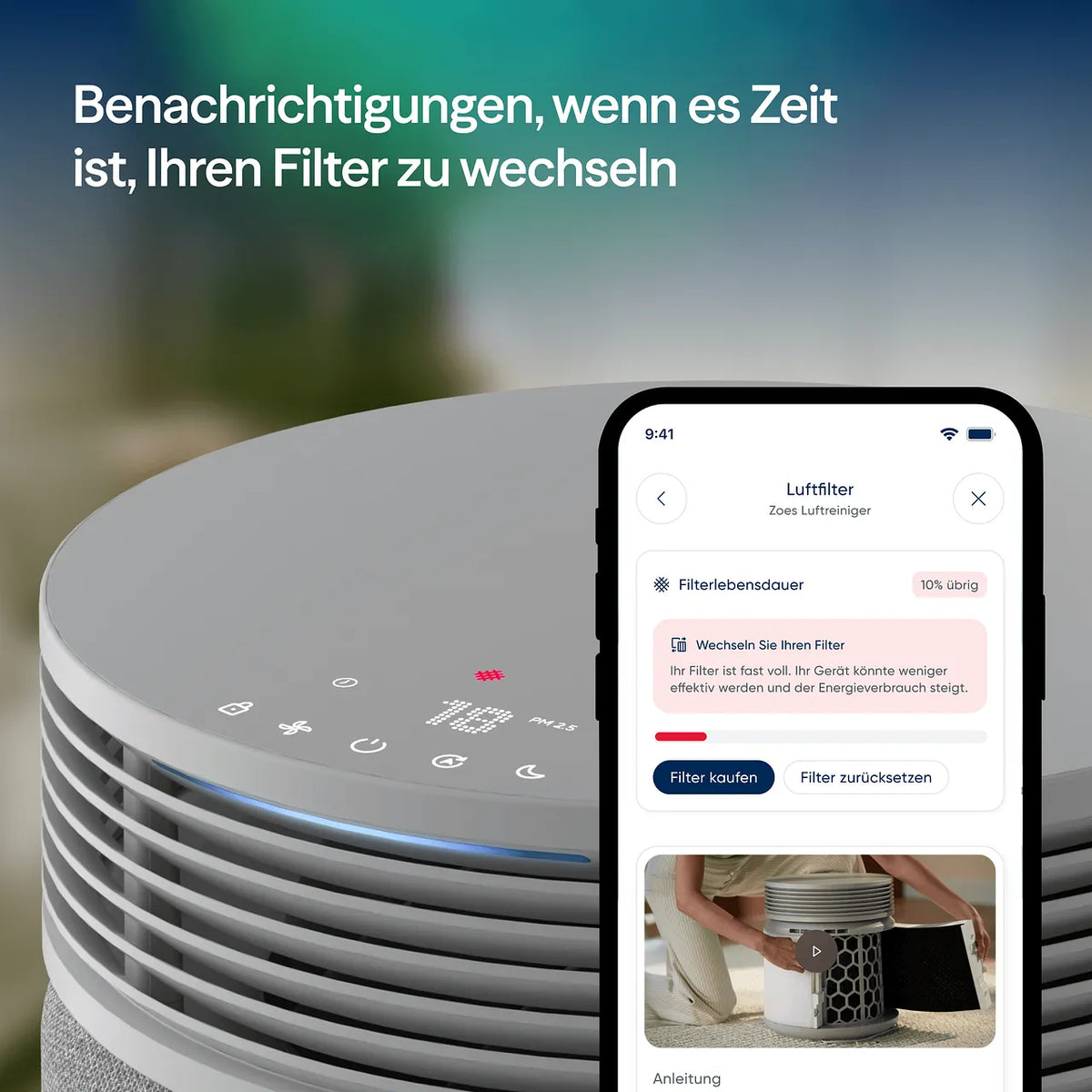 Blueair Blue Signature™ Large Ersatzfilter