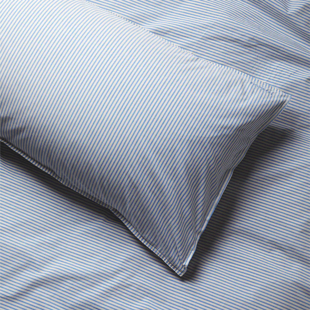 Suite702 bedMATE Perkal Woven Stripe Kissenbezug aus Bio Baumwolle