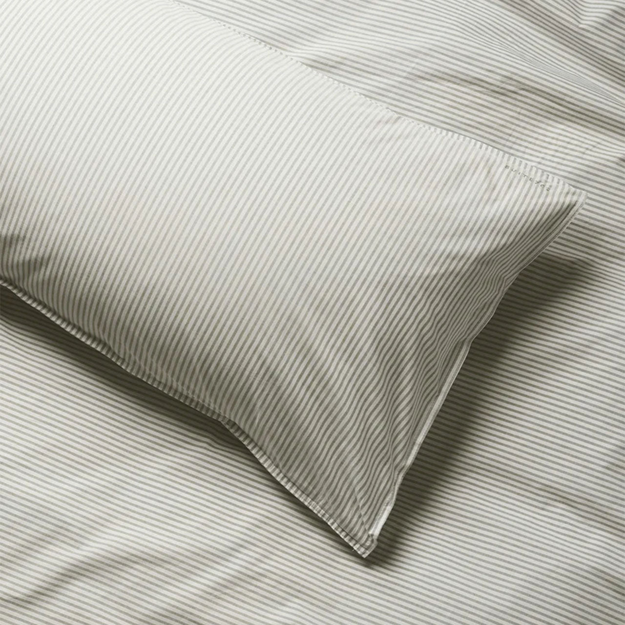 Suite702 bedMATE Perkal Woven Stripe Kissenbezug aus Bio Baumwolle