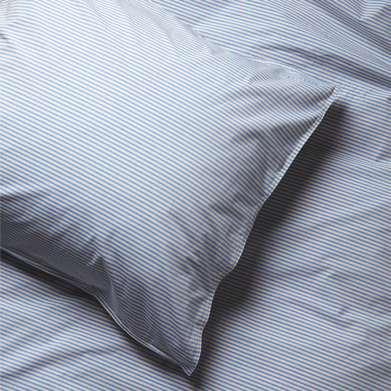 Suite702 Perkal Woven Stripe Kissenbezug aus Bio Baumwolle